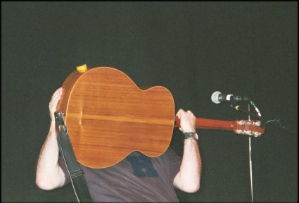 Nick at Edinburgh Fringe Festival, Sunday 12 August 2001